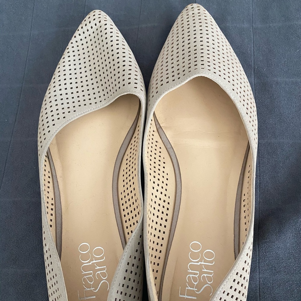 Franco Sarto Pointed Toe Flats